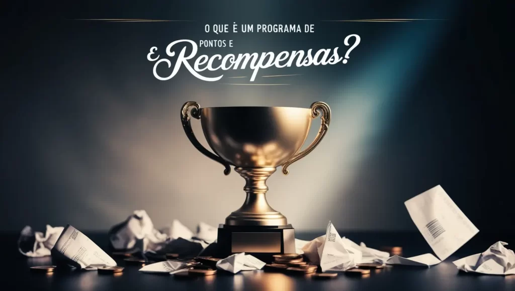 Imagem ilustrando um cliente acumulando pontos em um aplicativo de fidelidade representando a ideia de que cada compra gera pontos que podem ser trocados por prêmios ou descontos