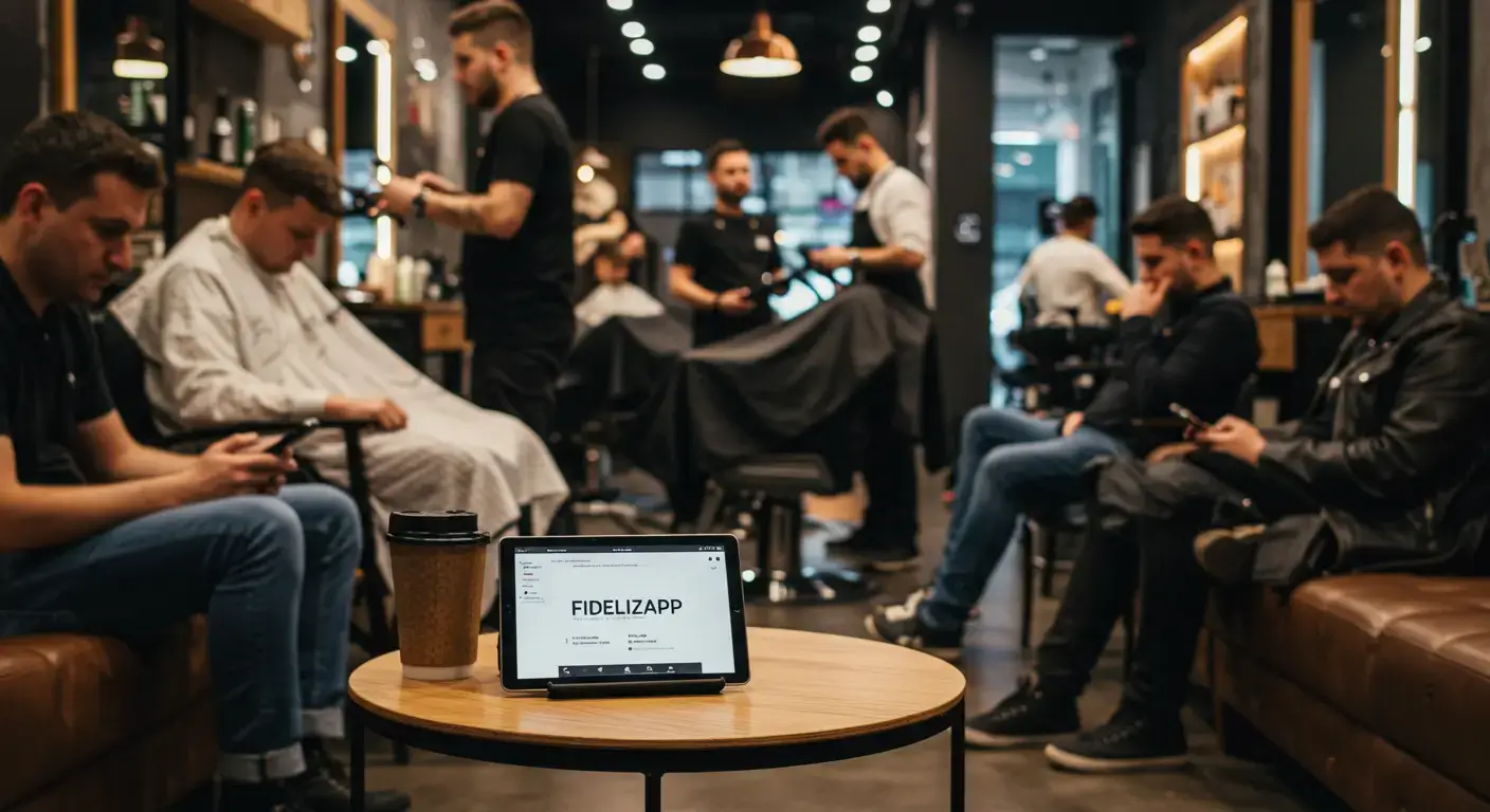 Fidelização para barbearias com FidelizApp – Recompense clientes e aumente a retenção