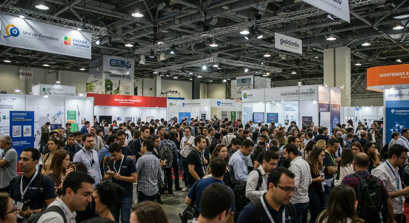 Feiras de empreendedorismo em São Paulo reúnem empresários e especialistas em inovação e negócios.